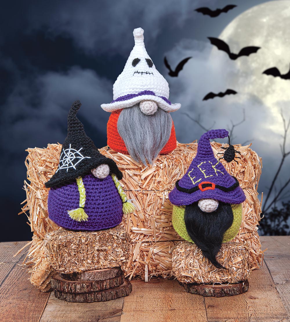 Gnomes or Treats Crochet Kit