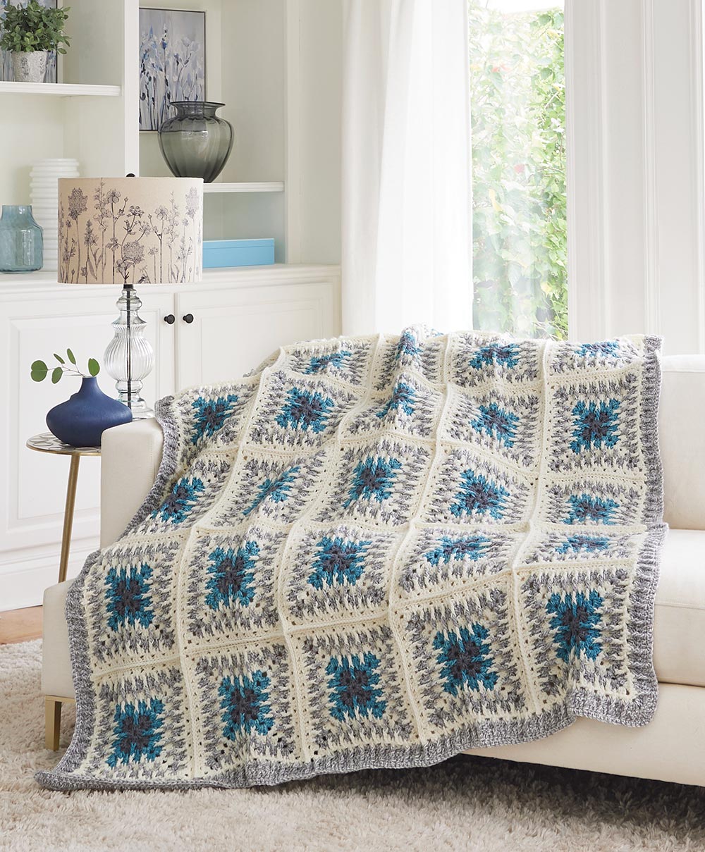 Bernat Great-Granny Crochet Blanket Crochet Kit