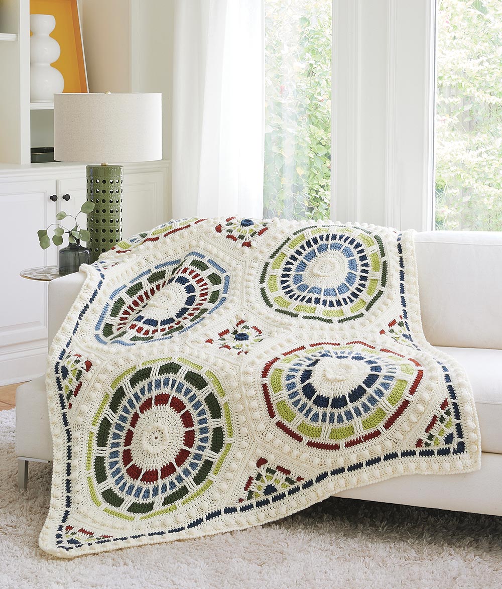 Summer Mosaic Afghan