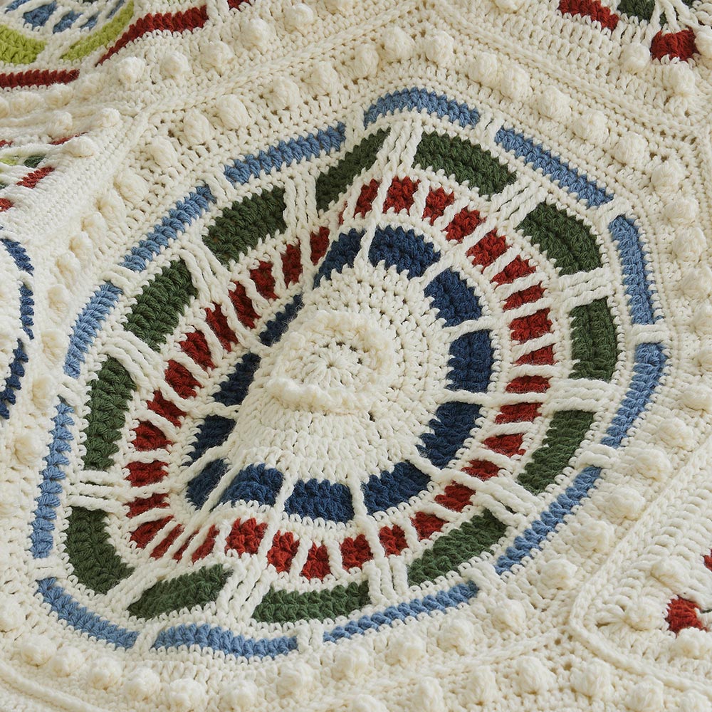 Summer Mosaic Afghan