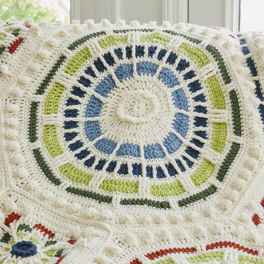 Summer Mosaic Afghan