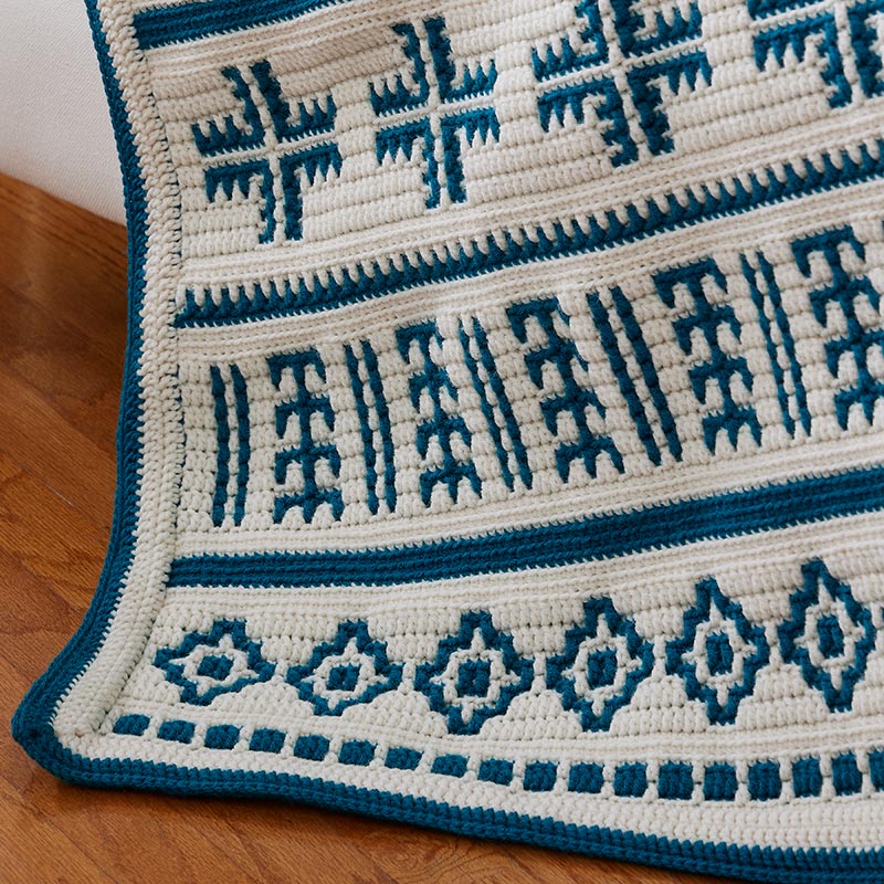 The Berber Solid Afghan