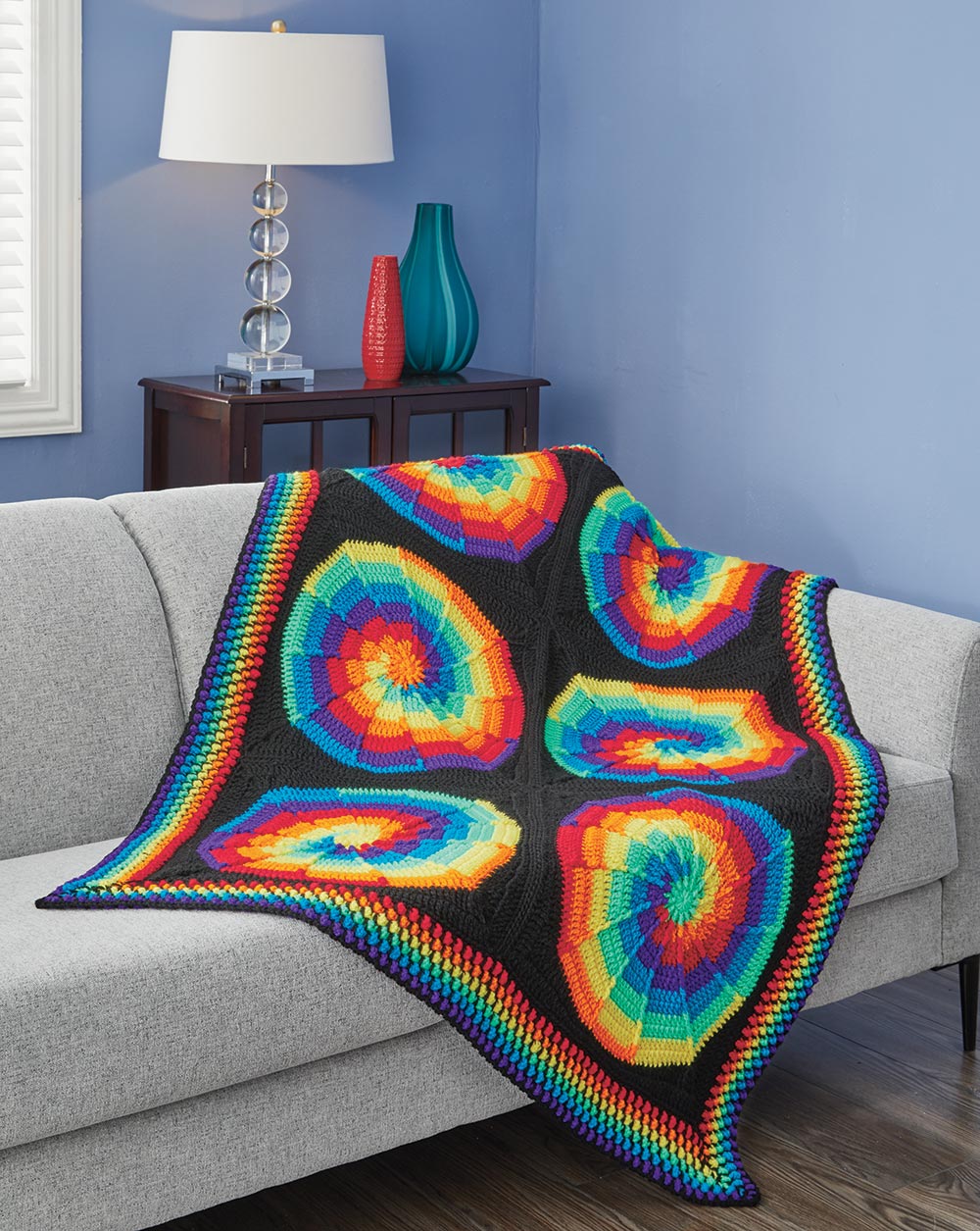 Patrón afgano Tie Dye