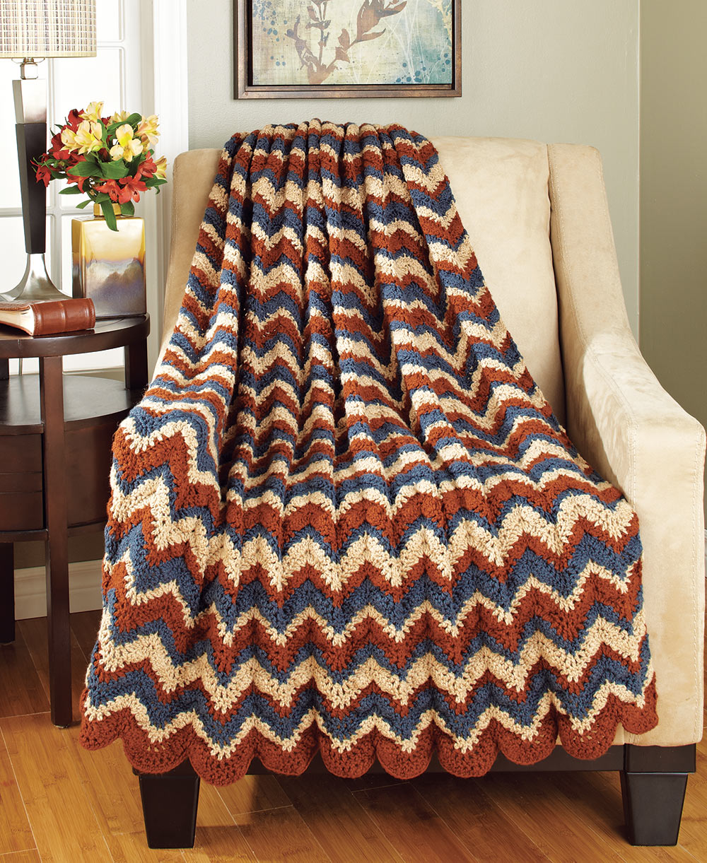 Highs and Lows Throw Pattern