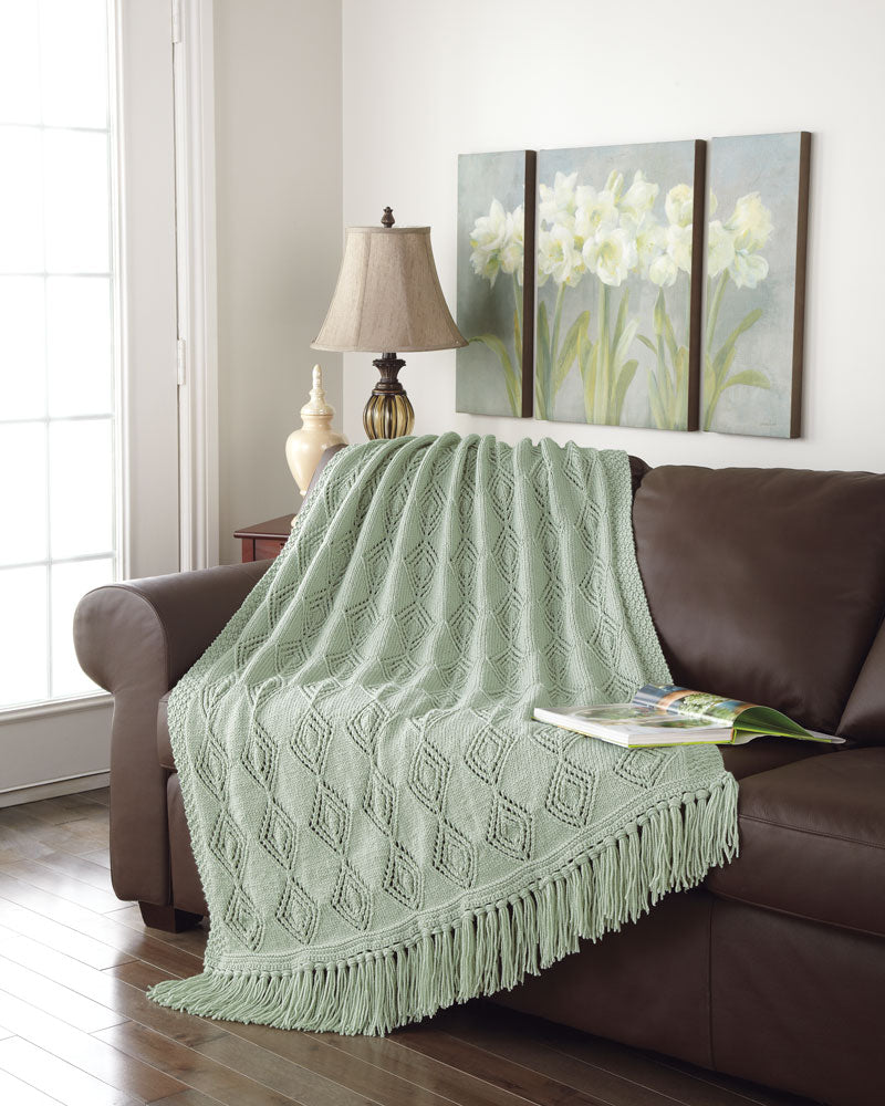 Diamond Medallion Throw Pattern