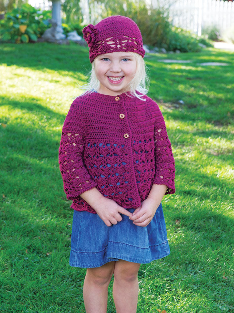 Shell Cardigan & Hat Pattern