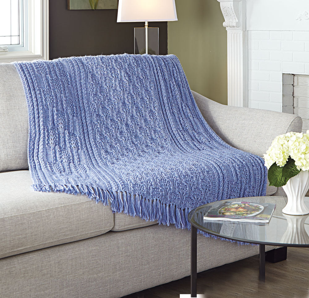 Enchanted Woodlands Throw Pattern