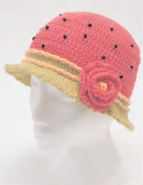 Patron de robe et de chapeau pastèque