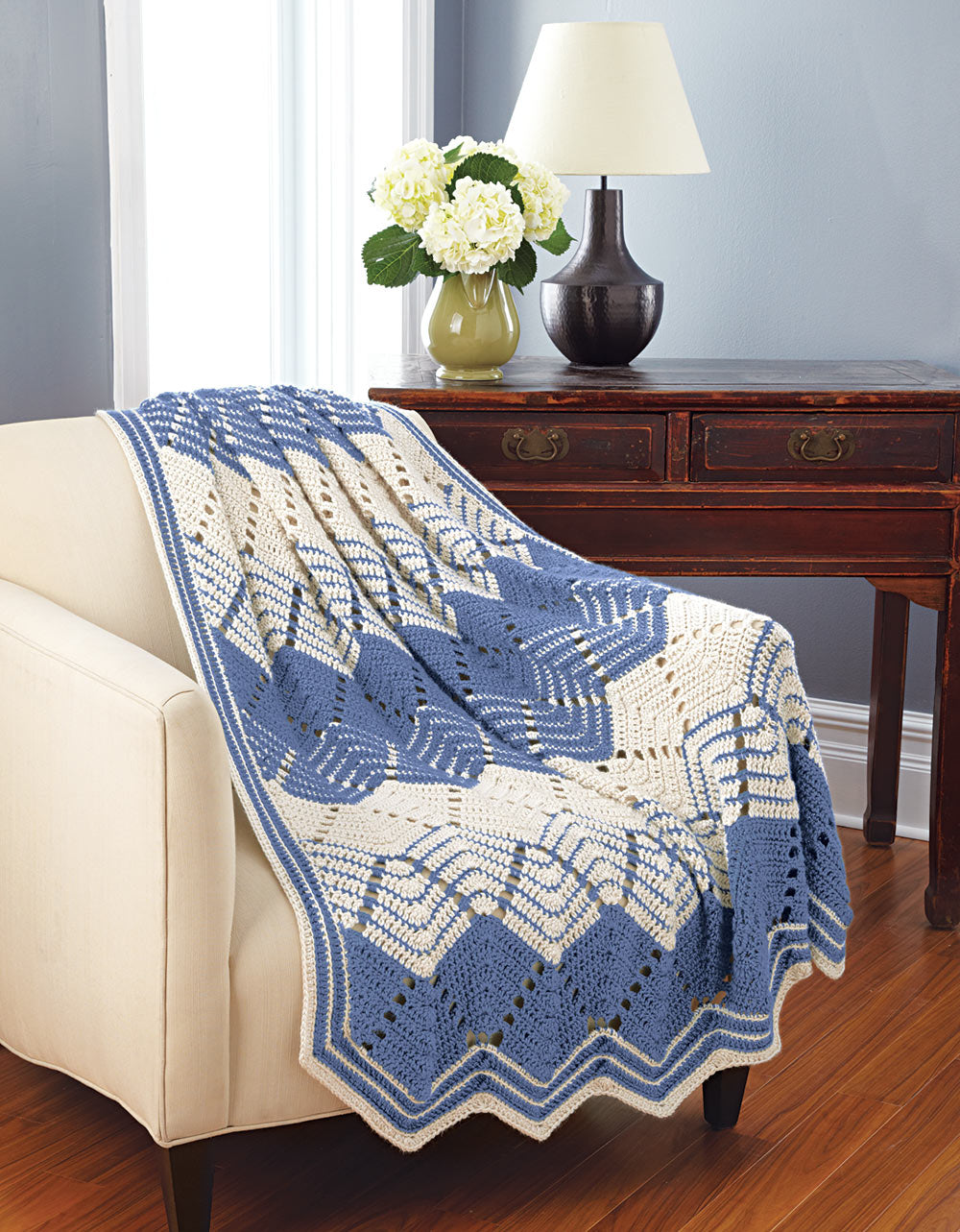 Optic Waves Throw Pattern