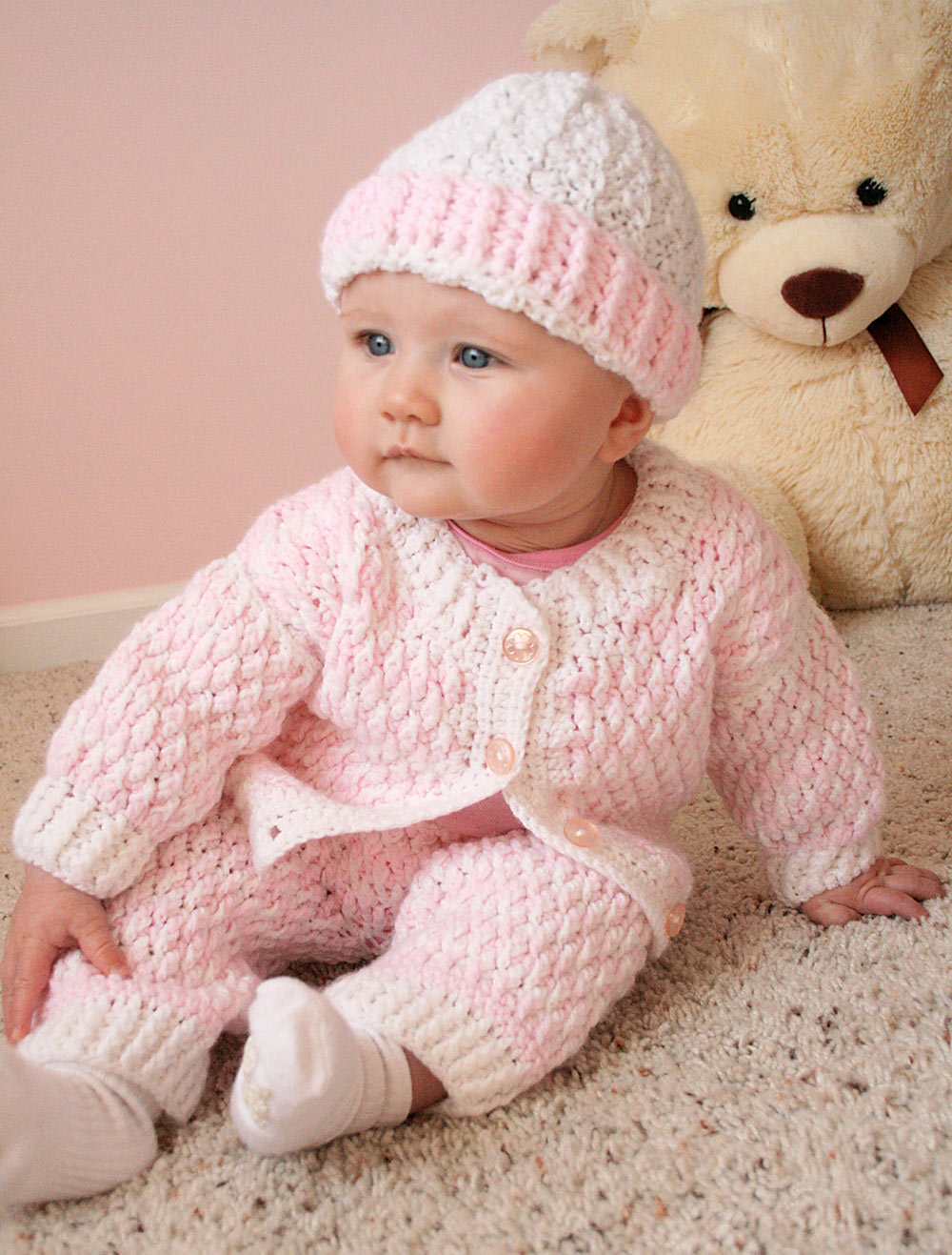 Crochet Baby Outfit Pattern Mary Maxim crochet-baby-outfit-pattern-mary-maxim