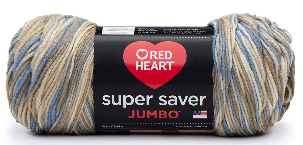 Red Heart Super Saver Jumbo Yarn - Cherry Red