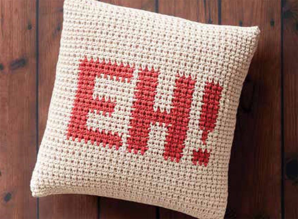 Free Croch-Eh! Throw Pillow Pattern