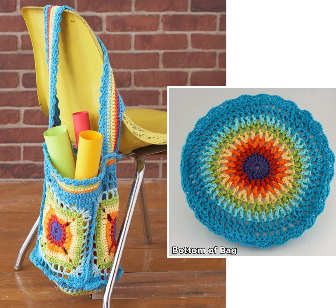 Free Bright Market Bag Pattern