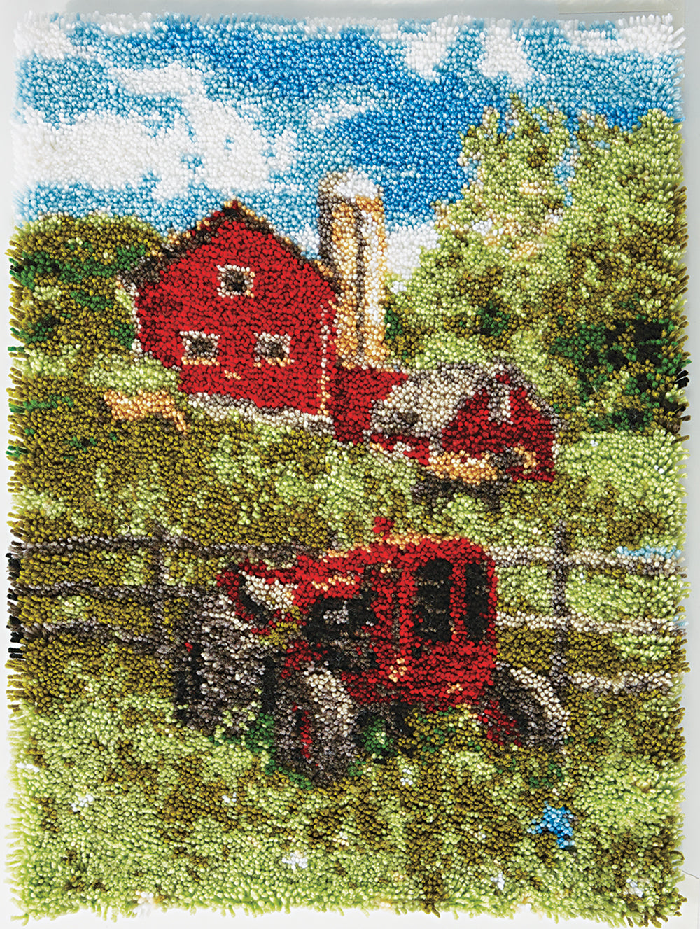 Out in the Field Rug Pattern