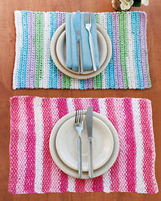 Free Placemat Knit or Crochet Pattern