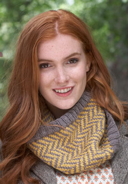 Free Chevron Cowl Pattern