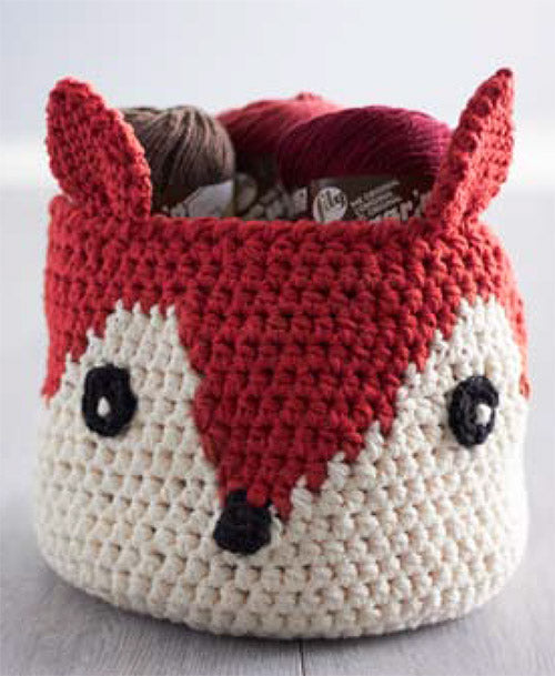 Modèle de panier Foxy Stash gratuit