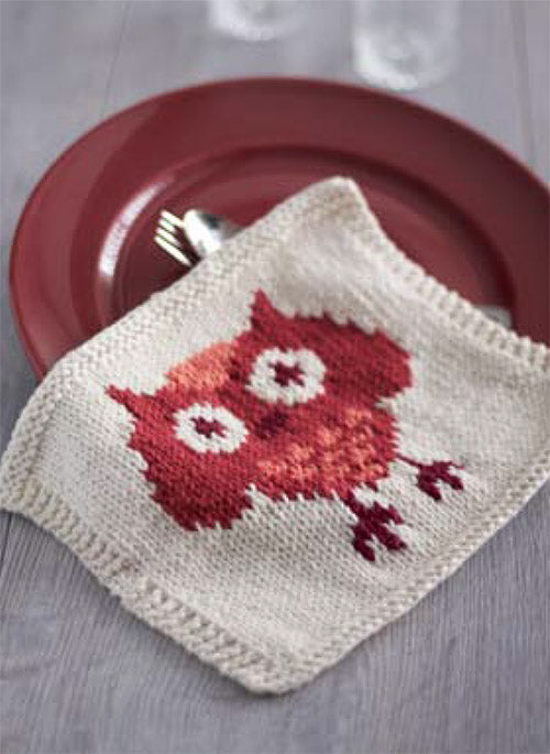 Free Owl Dishcloth Pattern