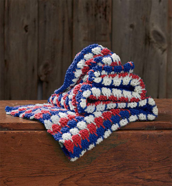 Modèle afghan pied d'alouette gratuit