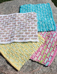 Free Color Me Mod Dishcloth Pattern