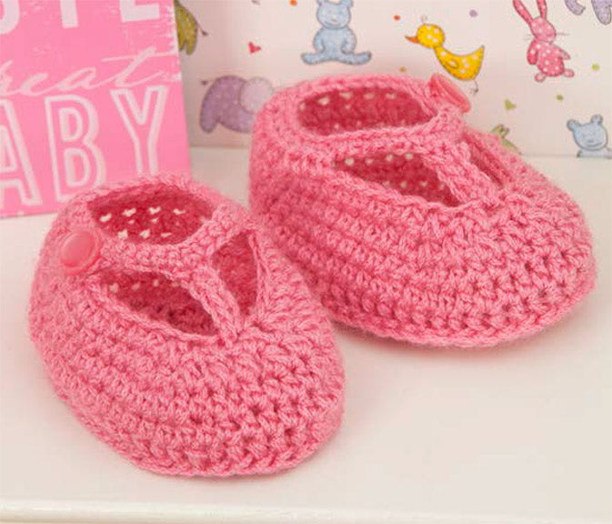 Free T-Strap Booties Pattern