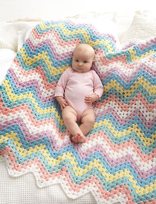 Free Rainbow Blanket Pattern