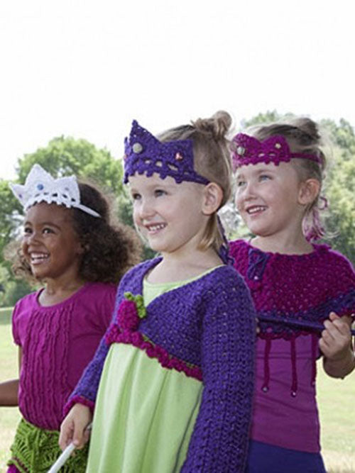 Modèle gratuit de baguette de princesse et de diadème