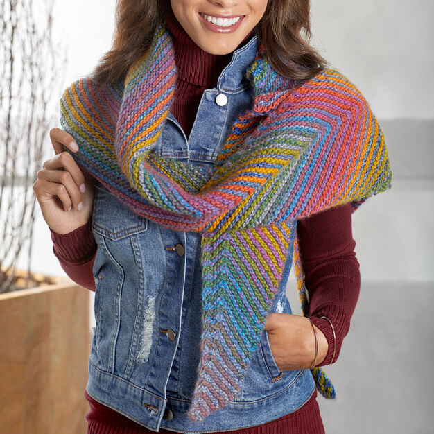 Free Cityscape Shawl Pattern