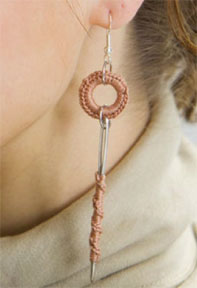 Free Needle Earrings Crochet Pattern