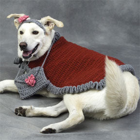 Patrón de ganchillo de traje de perro Diva gratis