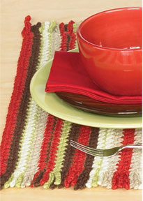 Patrón de ganchillo de mantel individual gratis