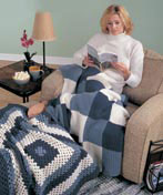 Patrón gratuito de punto o crochet de Lapghans