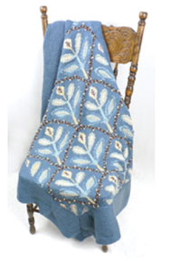 Patrón de punto de tiro de flores bordado gratis