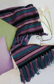 Patrón de punto de manta gratis