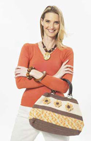 Patrón de ganchillo de bolso de verano gratis