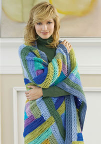 Patrón de crochet gratuito para tiro de cabaña de troncos