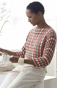 Patrón de punto superior gratuito de lado a lado