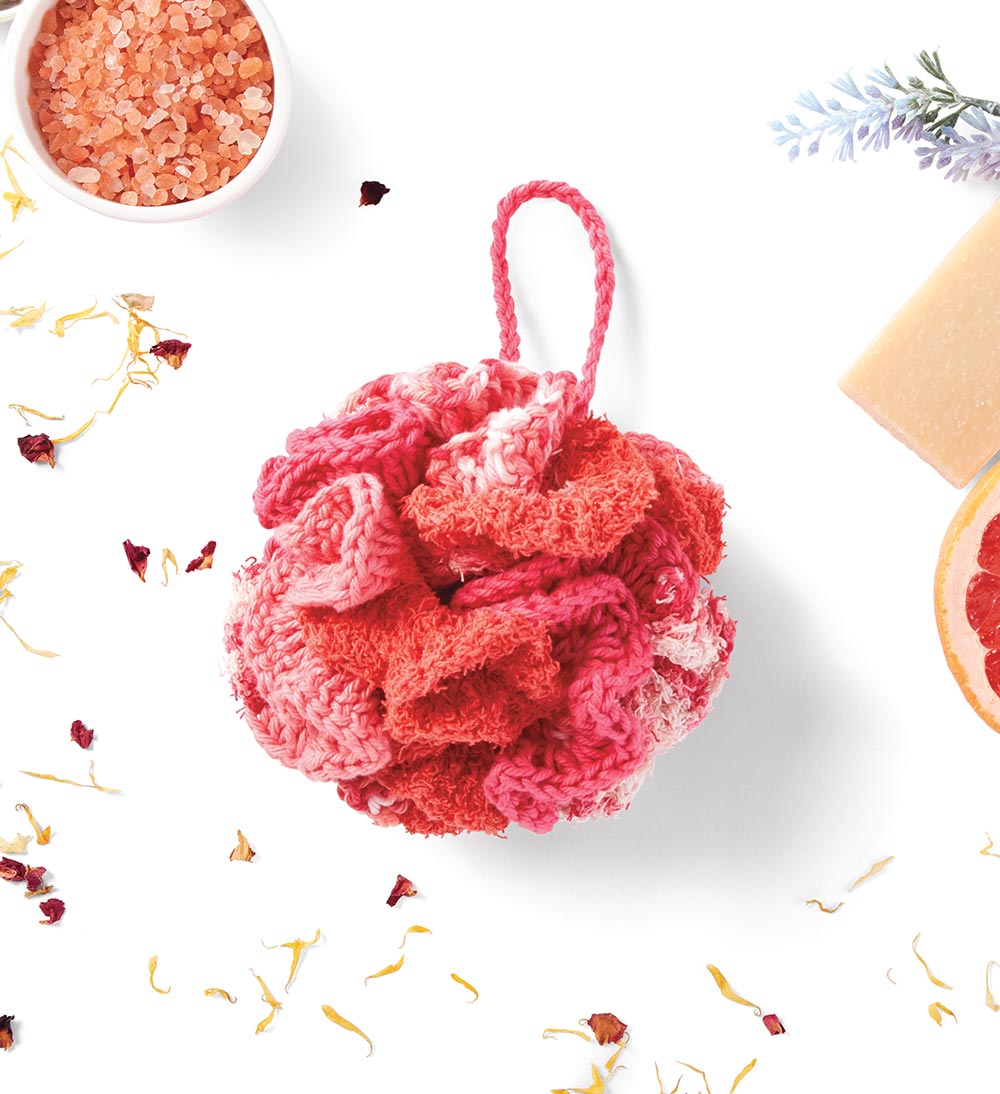 Free Crochet Bath Pouf Pattern