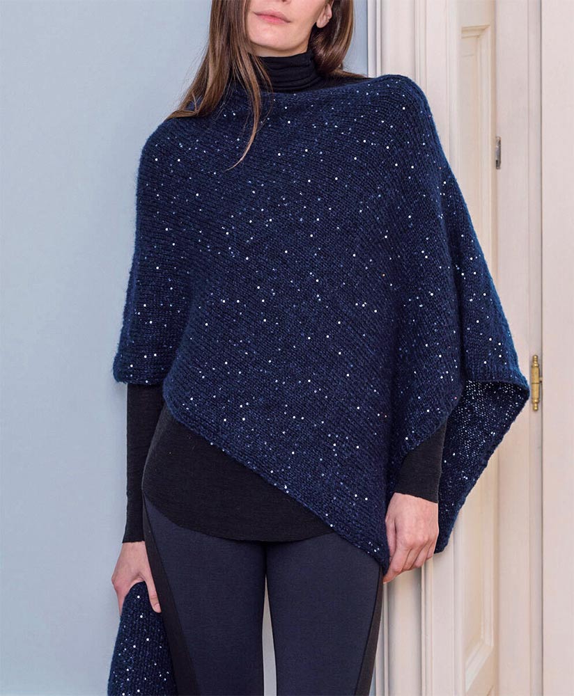 Patrón Poncho Serena Gratis