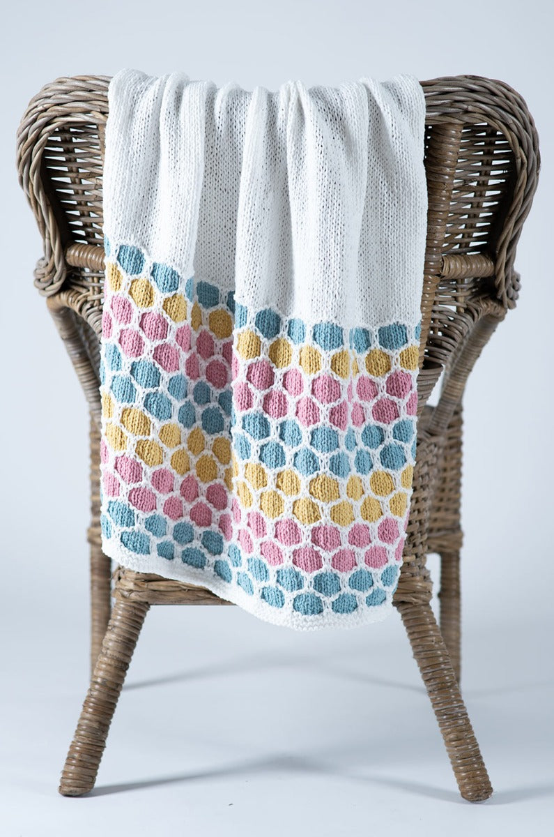 Free Isabella Bubble Blanket Pattern