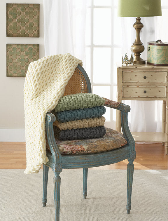 Free Cushy Smocked Throw Pattern