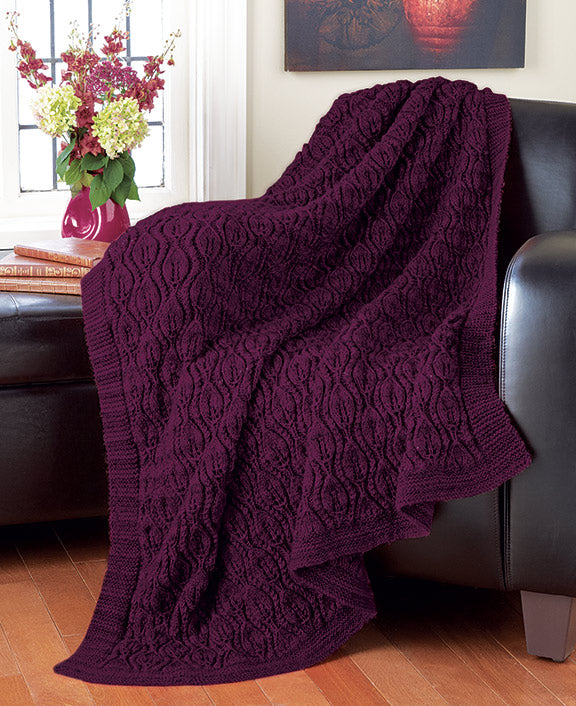 Free Cabled Leaf Pattern