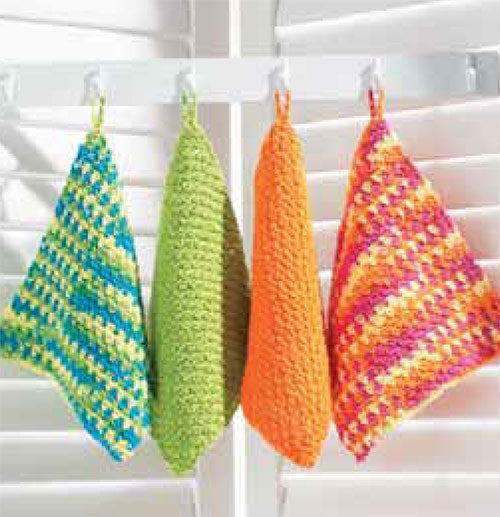 Modèle de torchon au crochet gratuit