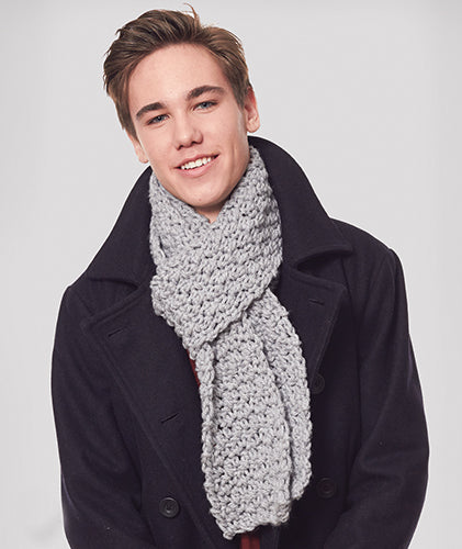 Patrón de bufanda para principiantes gratuito