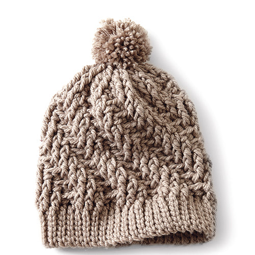 Free Stepping Texture Hat Pattern