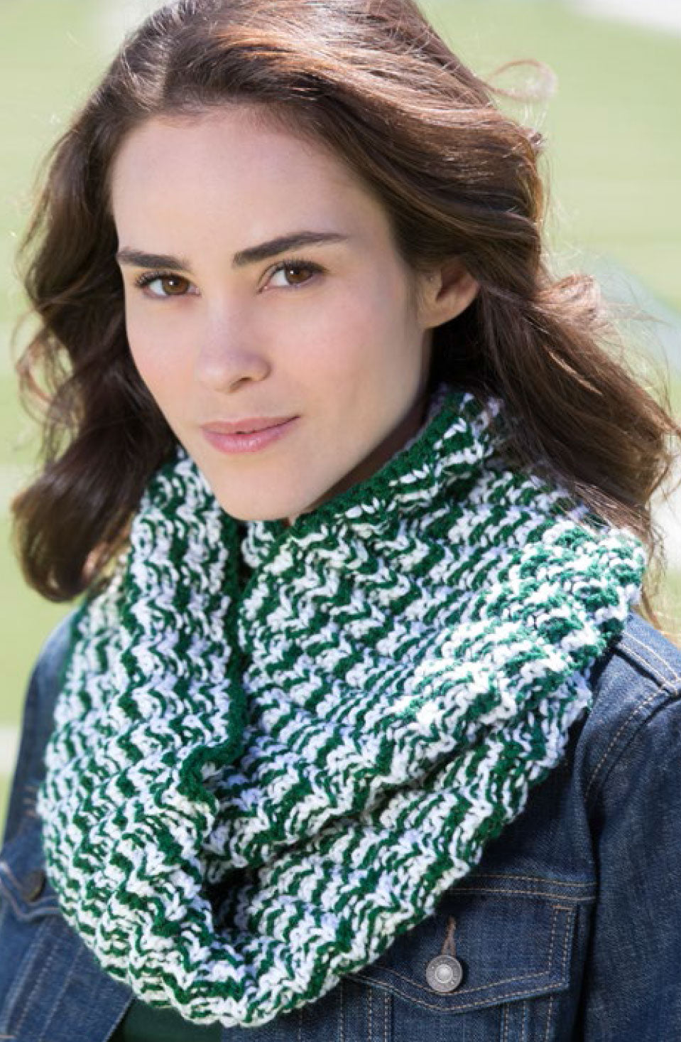 Free Double Wrap Team Cowl Pattern