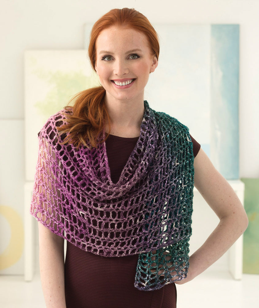 Free Crochet Sparkle Shawl Pattern