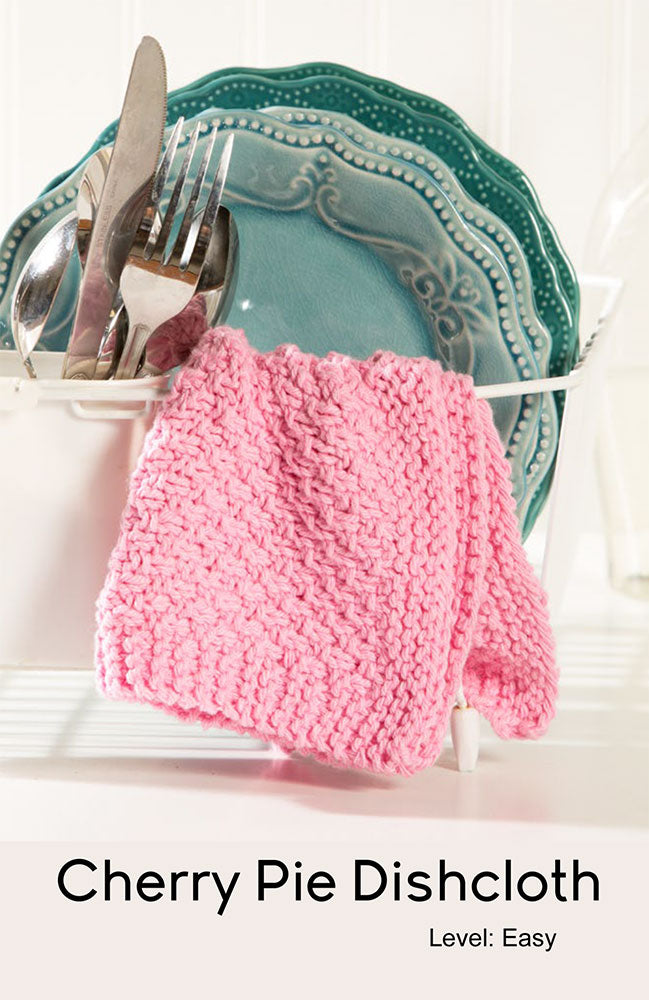 Modèle gratuit de torchon pour tarte aux cerises