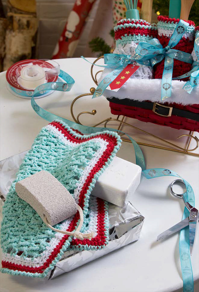 Patrón de toallitas glaseadas gratis