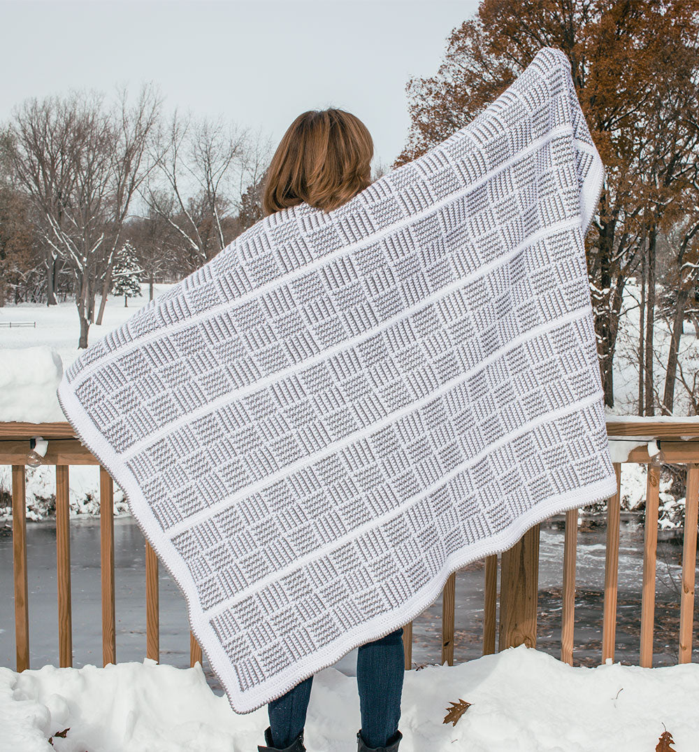 Chequered Plaid Afghan